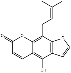 Alloisoimperatorin Structure