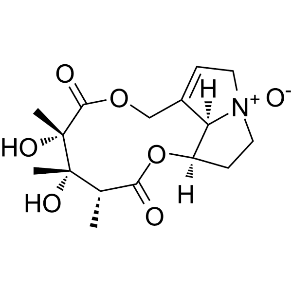 Monocrotaline N-oxide Structure