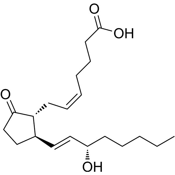 11-Deoxy Prostaglandin E2  Structure