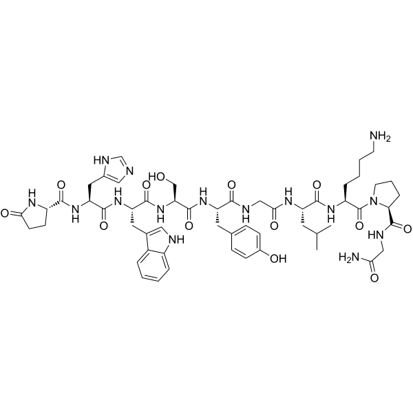 [Lys8] LH-RH Structure