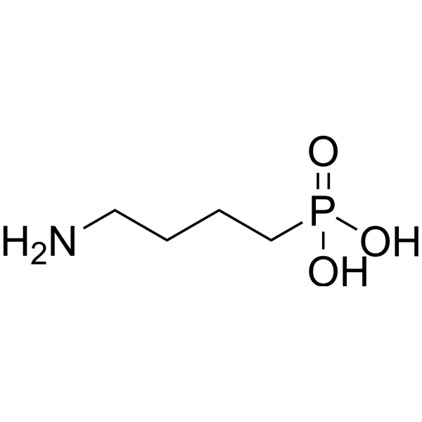 4-Aminobutylphosphonic acid Structure