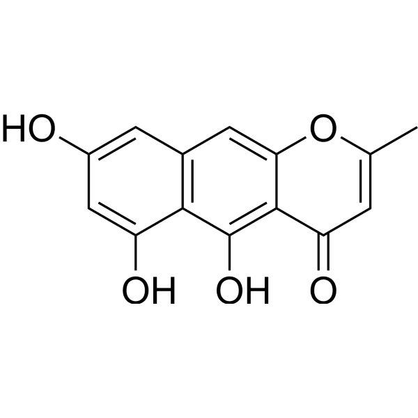 Norrubrofusarin Structure