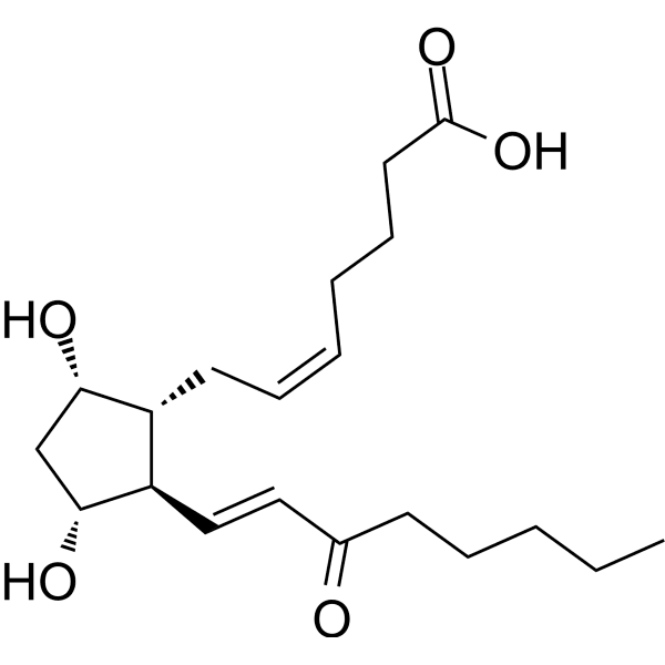15-keto-Prostaglandin F2a Structure