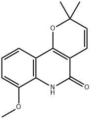 8-Methoxyflindersine Structure