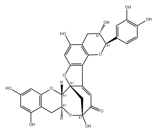 Dehydrodicatechin A Structure