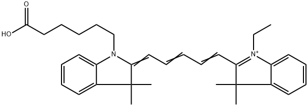 Lipo CY5(Et) acid Structure