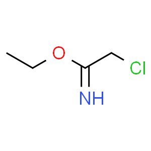 Ethyl 2-chloroacetimidate hydrochloride  Structure
