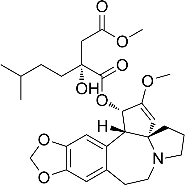 Deoxyharringtonine Structure