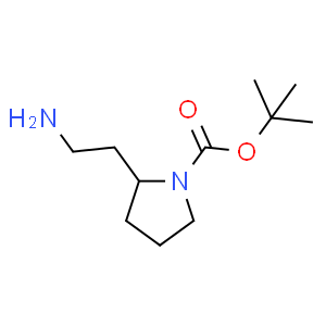 2-(AMinoethyl)-1-N-Boc-Pyrrolidine  Structure