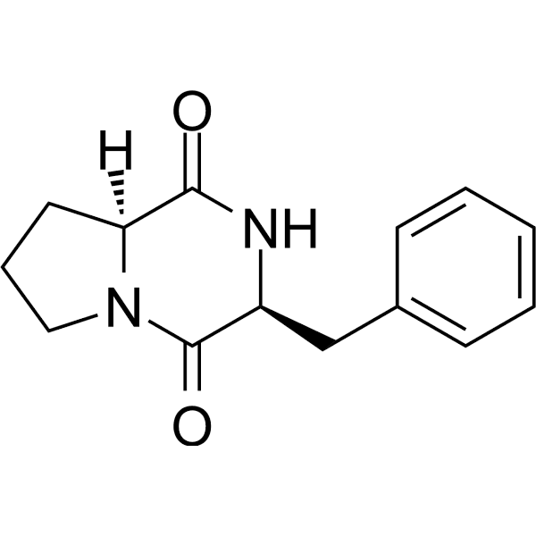 Cyclo(L-Phe-L-Pro) Structure