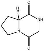 Cyclo(Gly-L-Pro) Structure