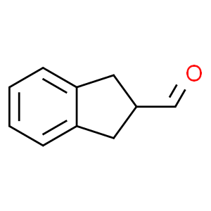 2,3-Dihydro-1H-indene-2-carboxaldehyde  Structure