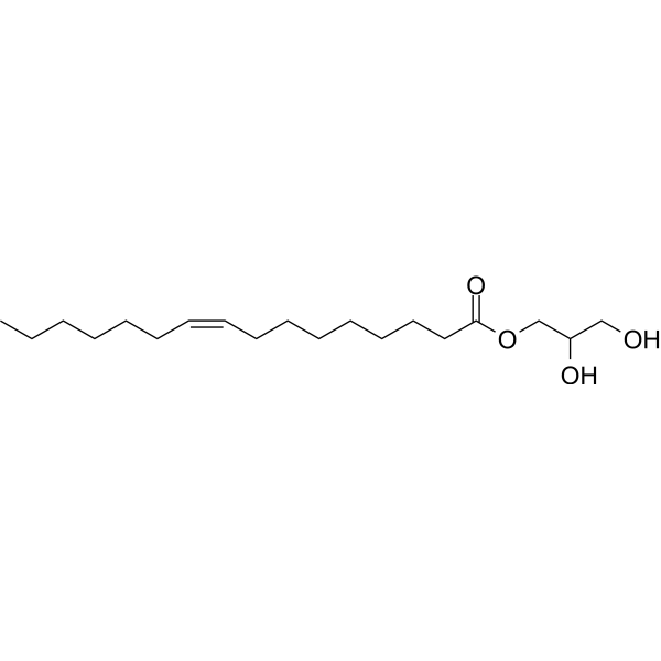 1-Monopalmitolein Structure