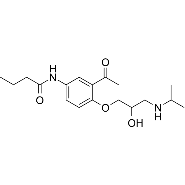 Acebutolol Structure