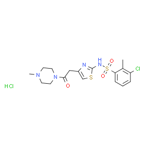 BVT-2733 HCl  Structure