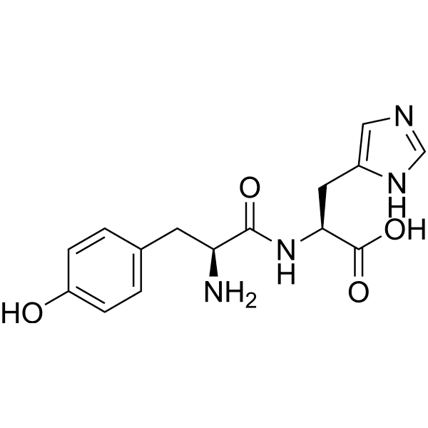 Tyrosylhistidine Structure