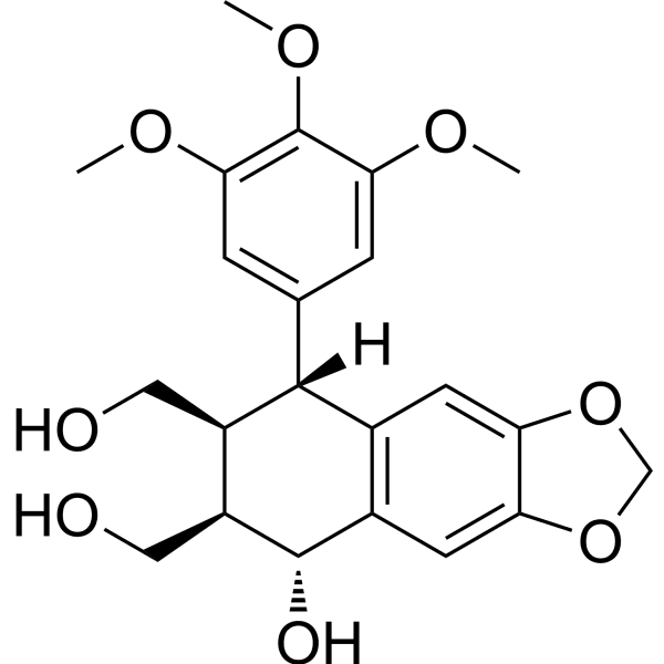 Picropodophyllol Structure