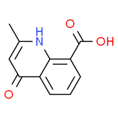 4-Oxo-1,4-dihydro-quinoline-8-carboxylic acid  Structure