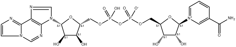 Nicotinamide 1,N6-ethenoadenine dinucleotide Structure