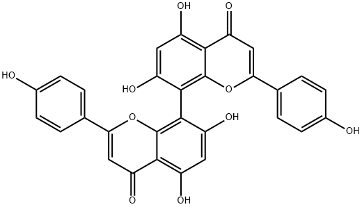 Cupressuflavone Structure