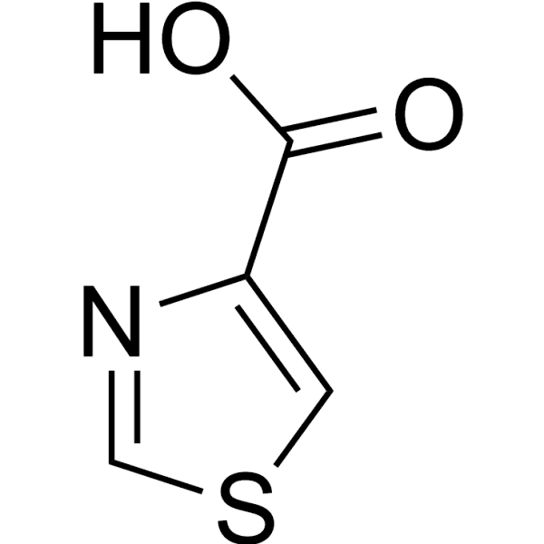 4-Thiazolecarboxylic acid Structure