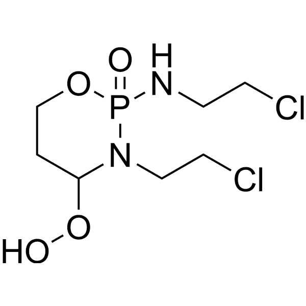 4-Hydroperoxyifosfamide Structure