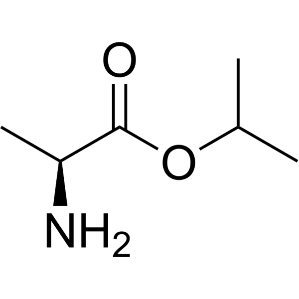 L-Alanine isopropyl ester Structure