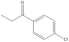 4'-Chloropropiophenone Structure