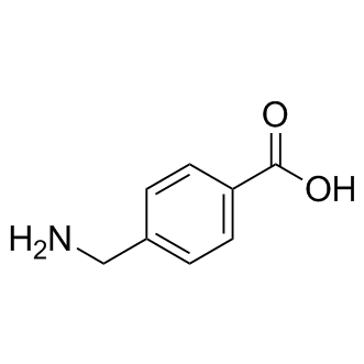 4-(Aminomethyl)benzoic acid Structure