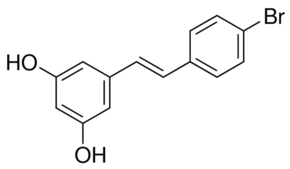 4-Bromo-Resveratrol Structure