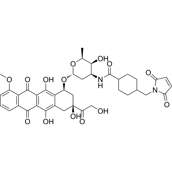 Doxorubicin-SMCC Structure