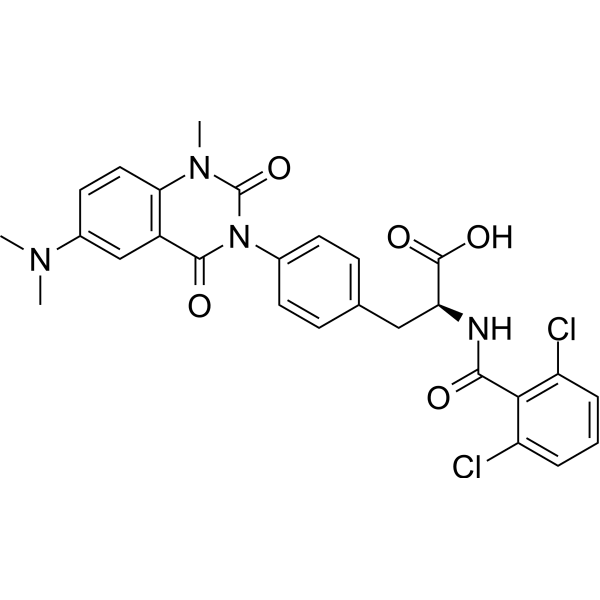 Carotegrast Structure