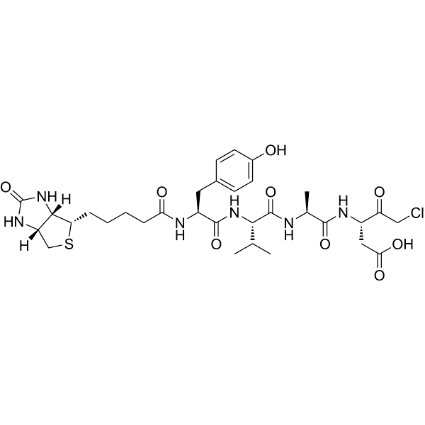 Biotin-YVAD-CMK Structure