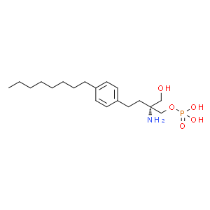 FTY720 (R)-Phosphate  Structure