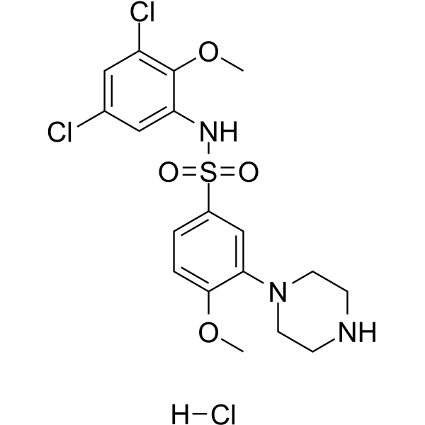 SB-399885 hydrochloride  Structure