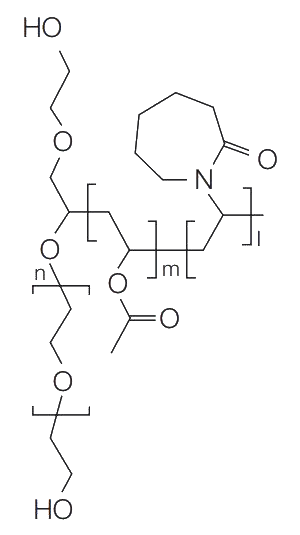 PCL-PVAc-PEG Structure