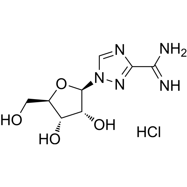 Taribavirin hydrochloride  Structure