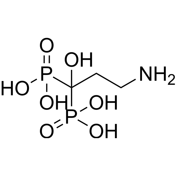 Pamidronic acid Structure