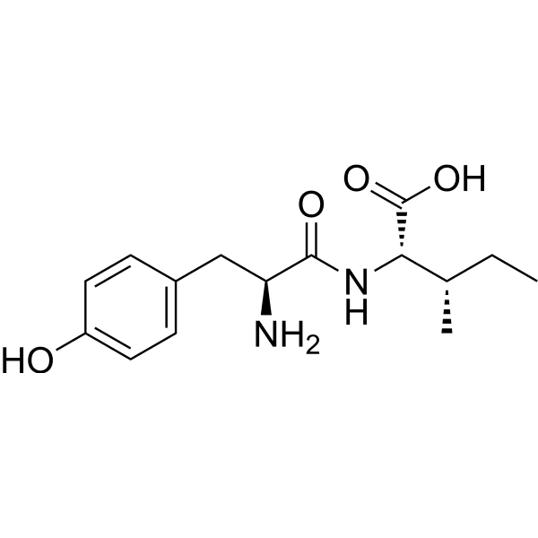 H-Tyr-Ile-OH Structure