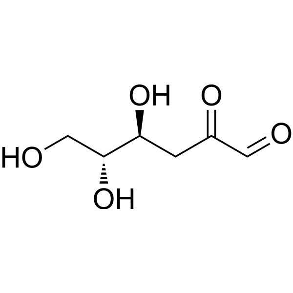 3-Deoxyglucosone Structure