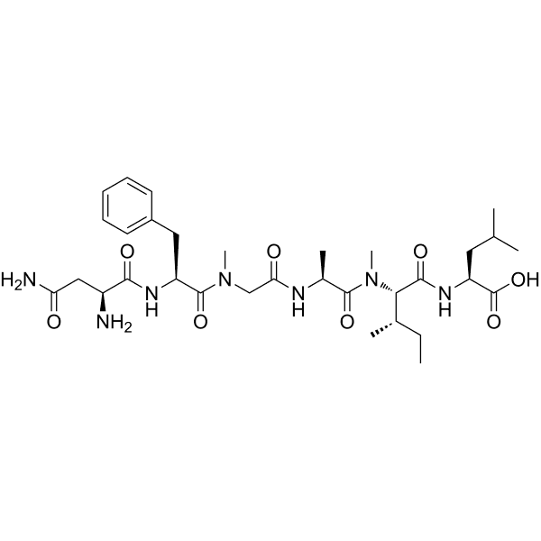NF(N-Me)GA(N-Me)IL Structure