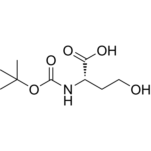 Boc-L-Homoserine Structure