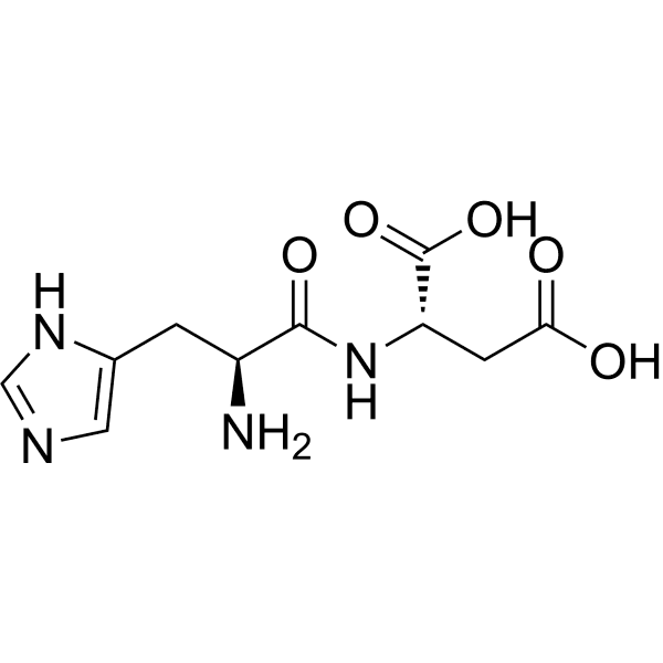 H-His-Asp-OH Structure