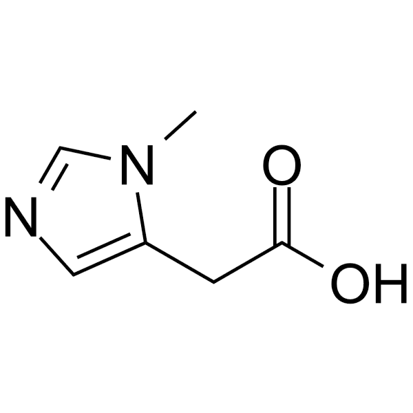 Pi-Methylimidazoleacetic acid Structure
