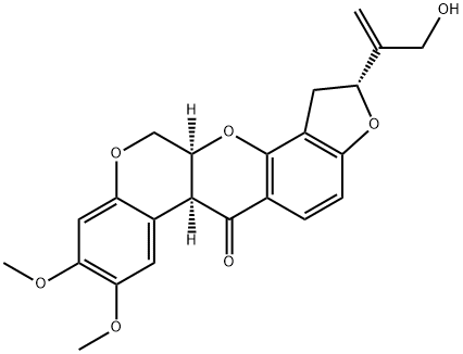 Amorphigenin Structure