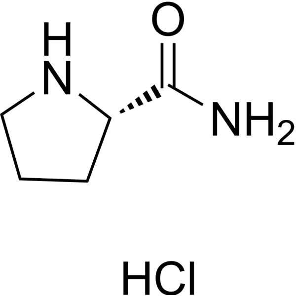 (S)-Pyrrolidine-2-carboxamide hydrochloride Structure