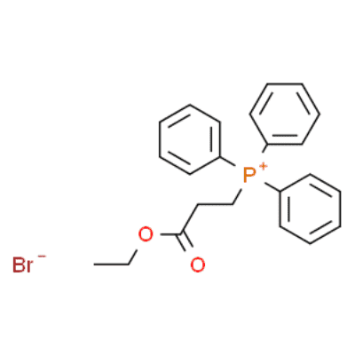 (3-Ethoxy-3-oxopropyl)triphenylphosphoniumbromide  Structure