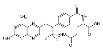 Methotrexate-d3 Structure