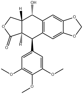 Epipodophyllotoxin Structure