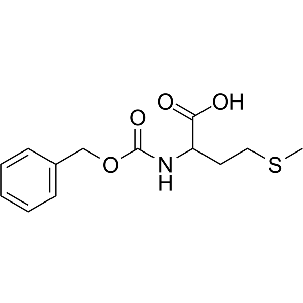 Z-DL-Met-OH Structure